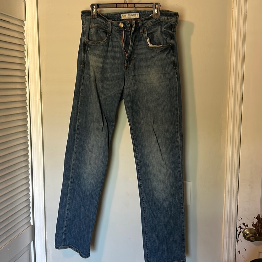 Lee straight fit 33x34 jeans